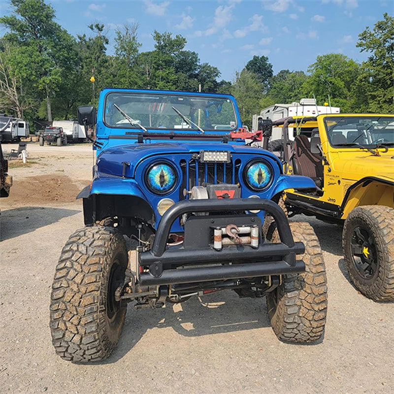Car Monster Eyes