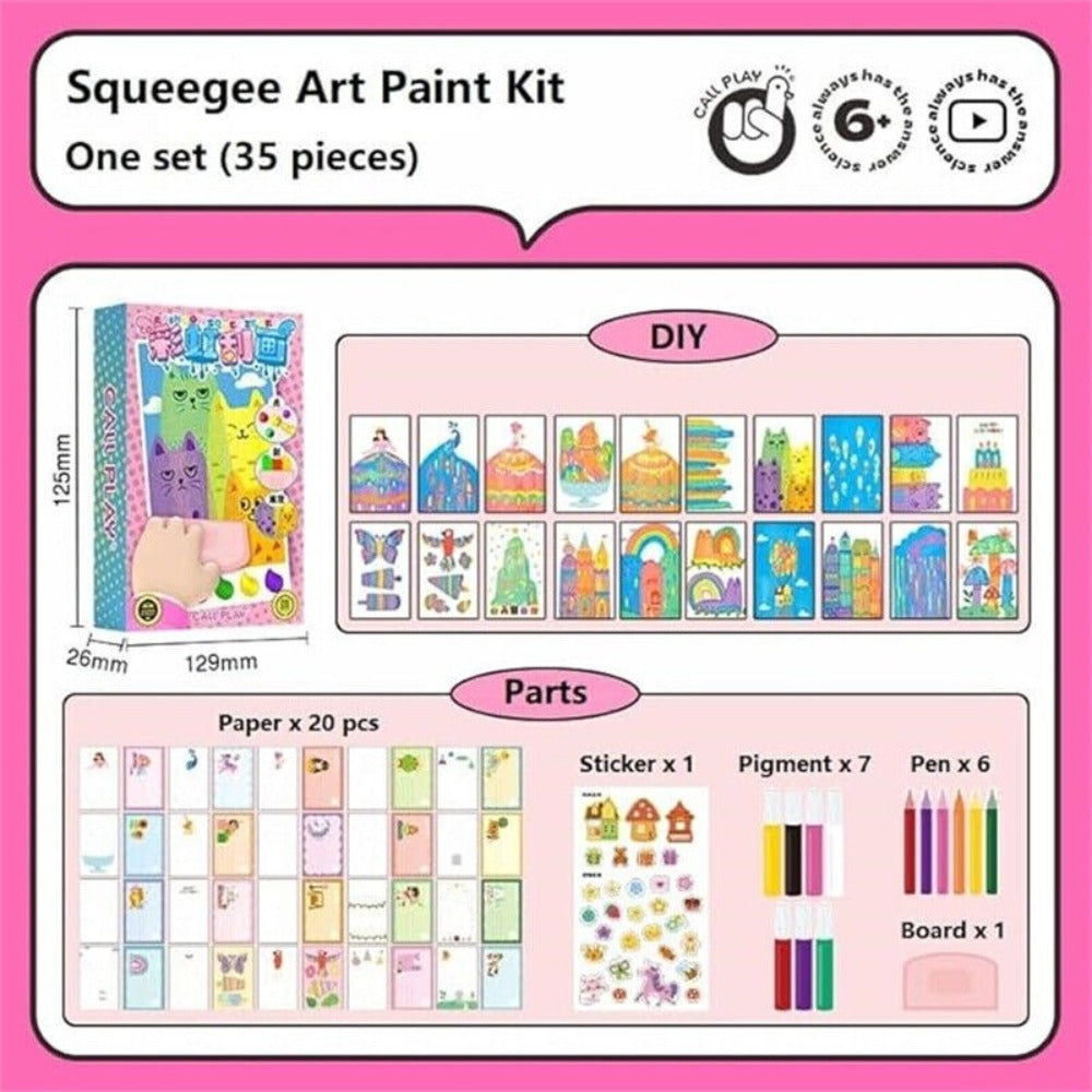 ColorGlide™ - Awesome Squigee Art Kit