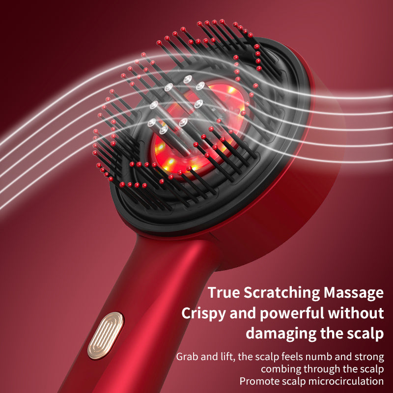 RejuviBrush™ - Soothing Red Light Hair Oil Applicator and Scalp Massager