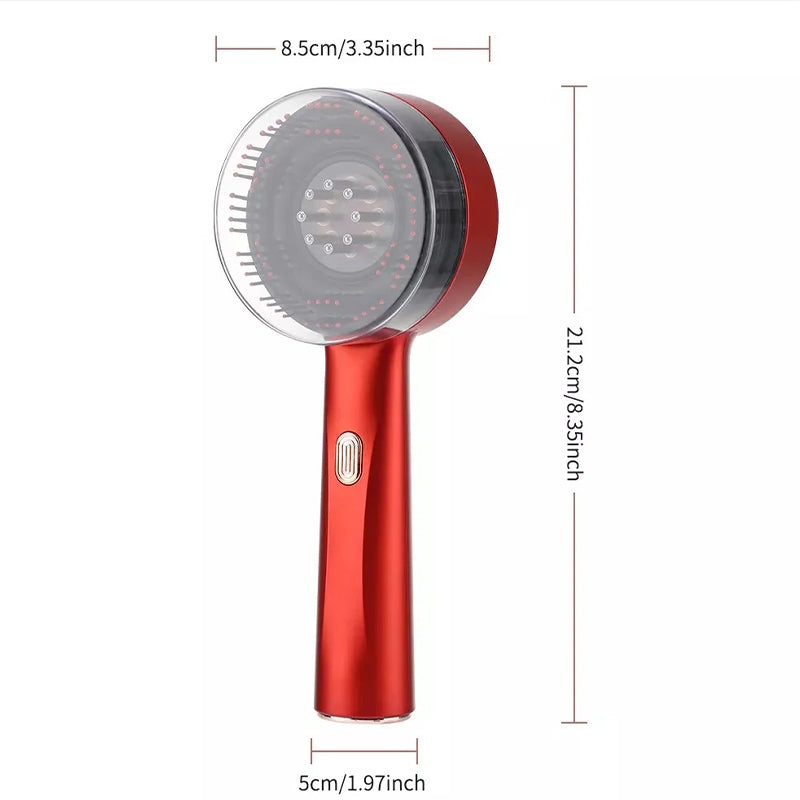 RejuviBrush™ - Soothing Red Light Hair Oil Applicator and Scalp Massager
