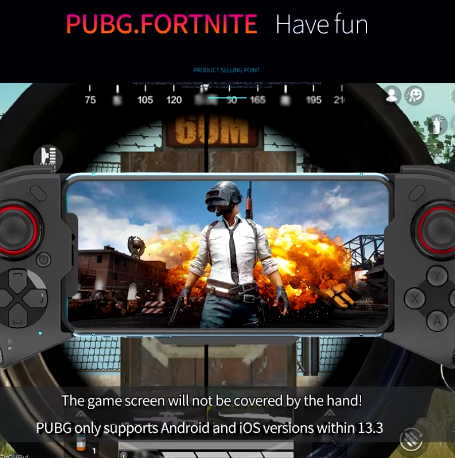 ThumbMaster™ : Extraordinary Mobile Gaming Controller